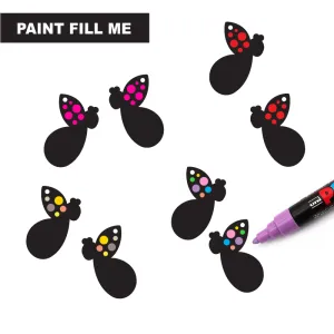 © Paint Fill Bug Life - 4 pair Set