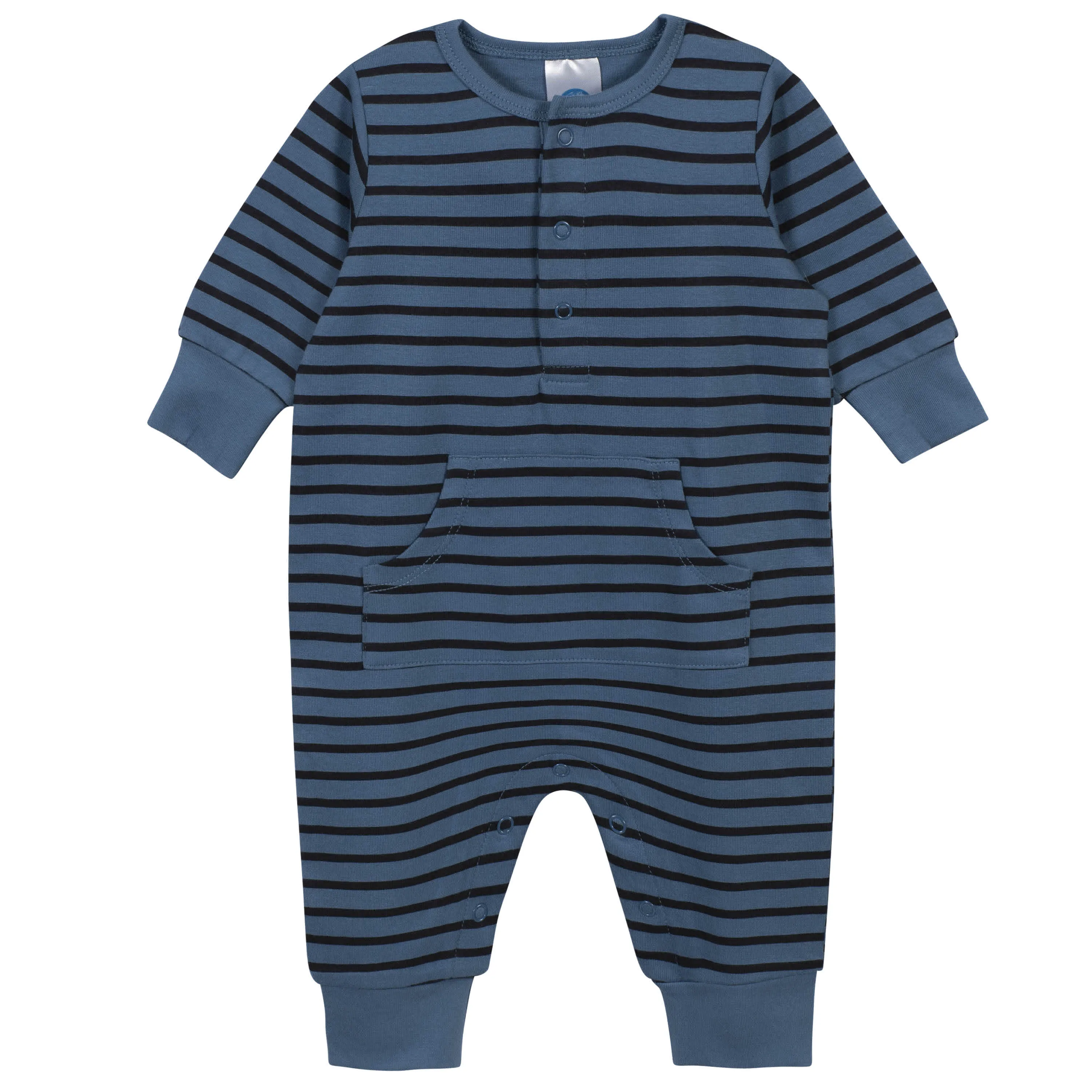 3-Piece Baby Boys Comfy Stretch Badger Coverall Set