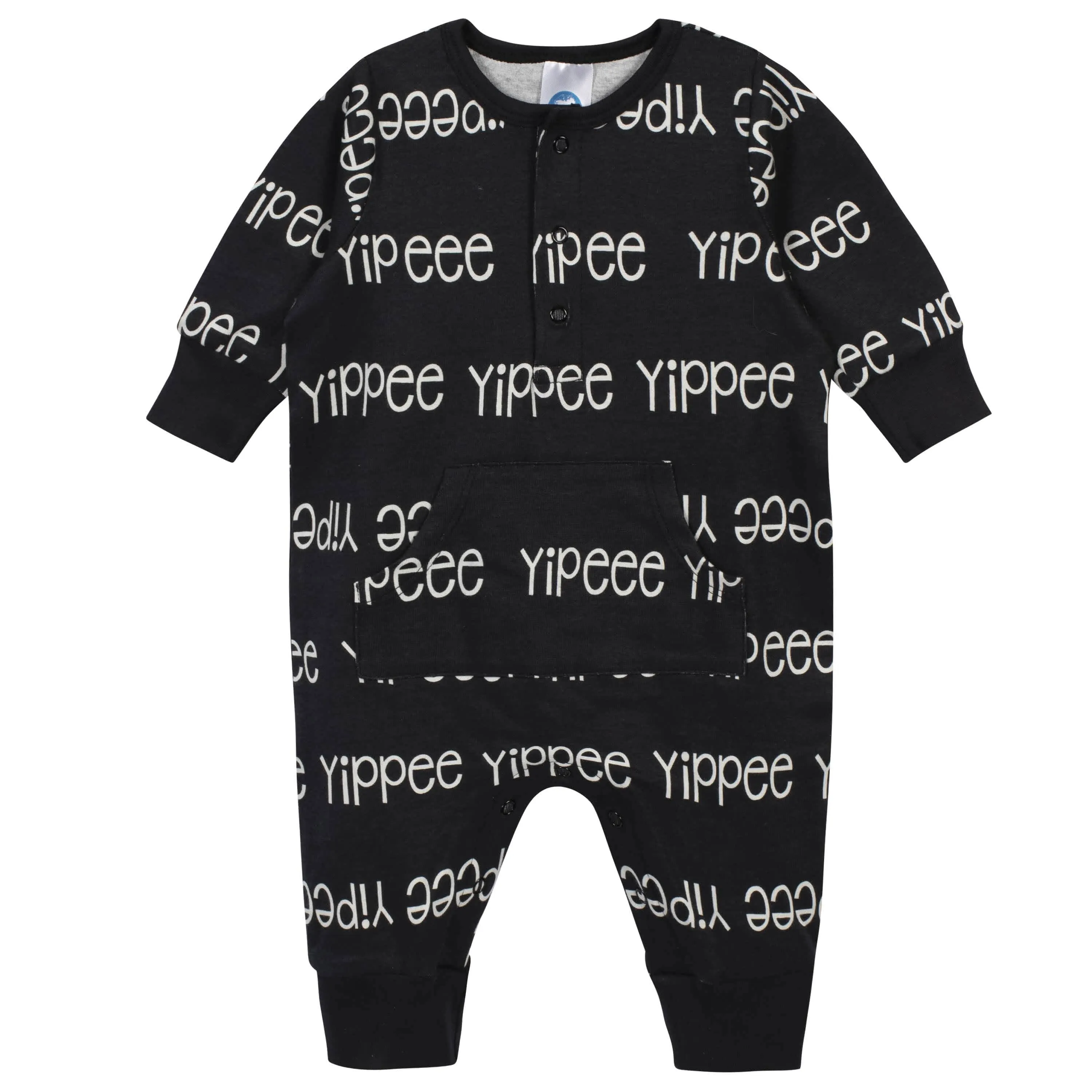 3-Piece Baby Boys Comfy Stretch Badger Coverall Set