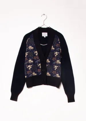 Antipast Sock Knit Cardigan - Navy