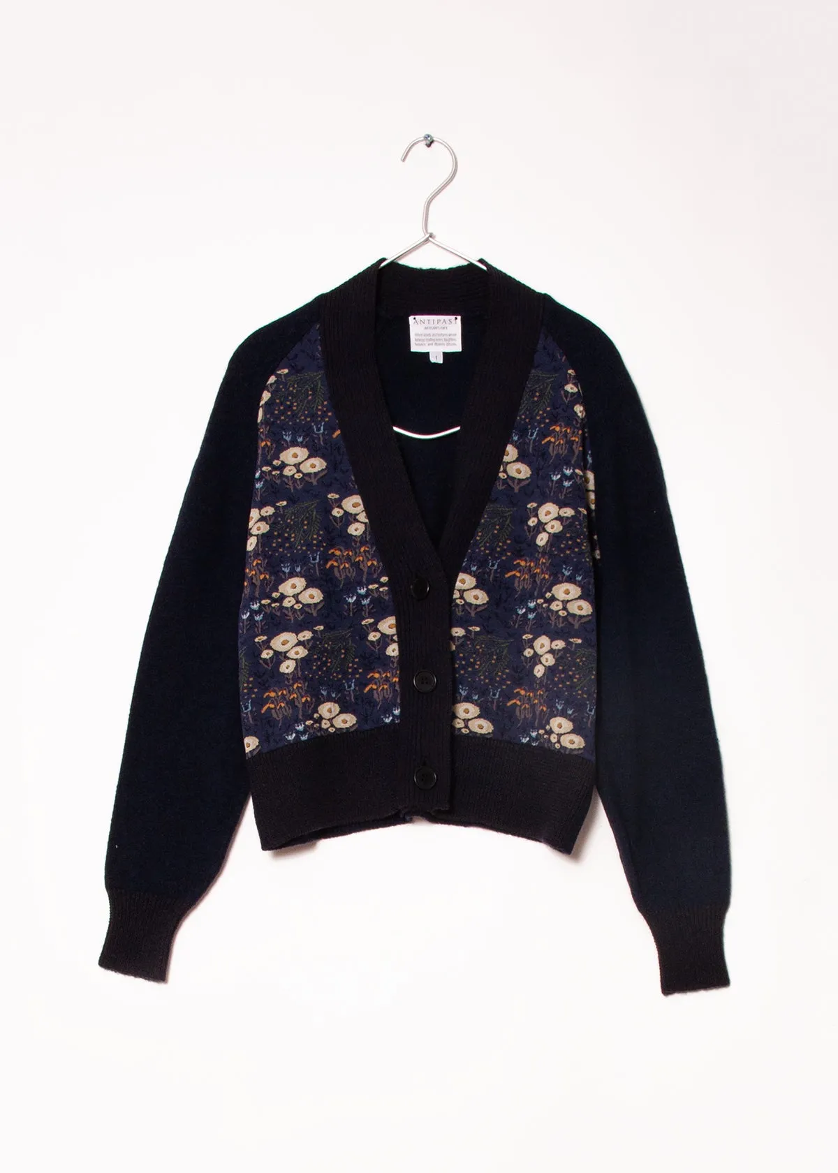 Antipast Sock Knit Cardigan - Navy