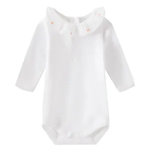 April Cherry Collar Onesie