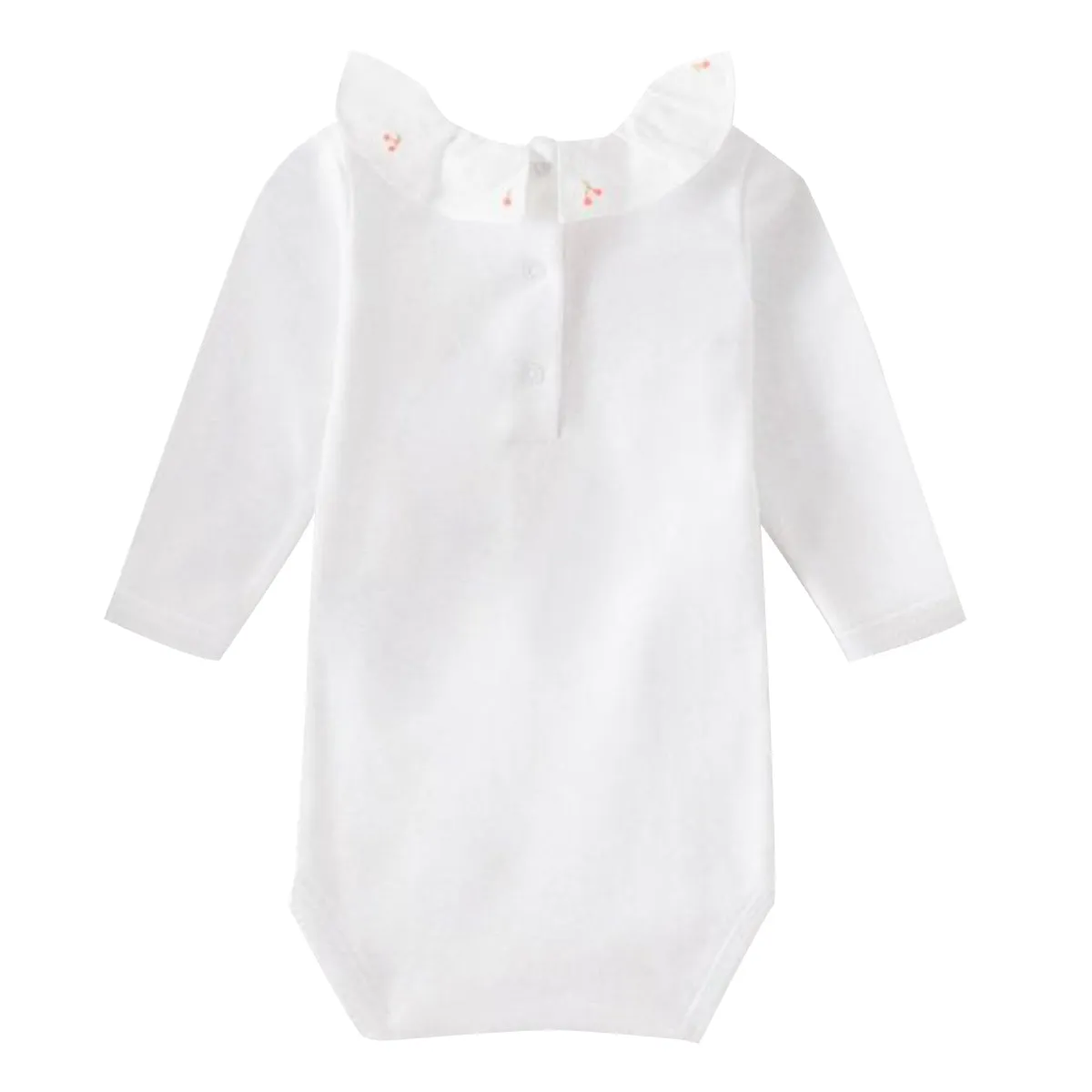April Cherry Collar Onesie