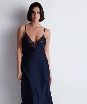 Aubade Midnight Whisper Long Silk Nightie