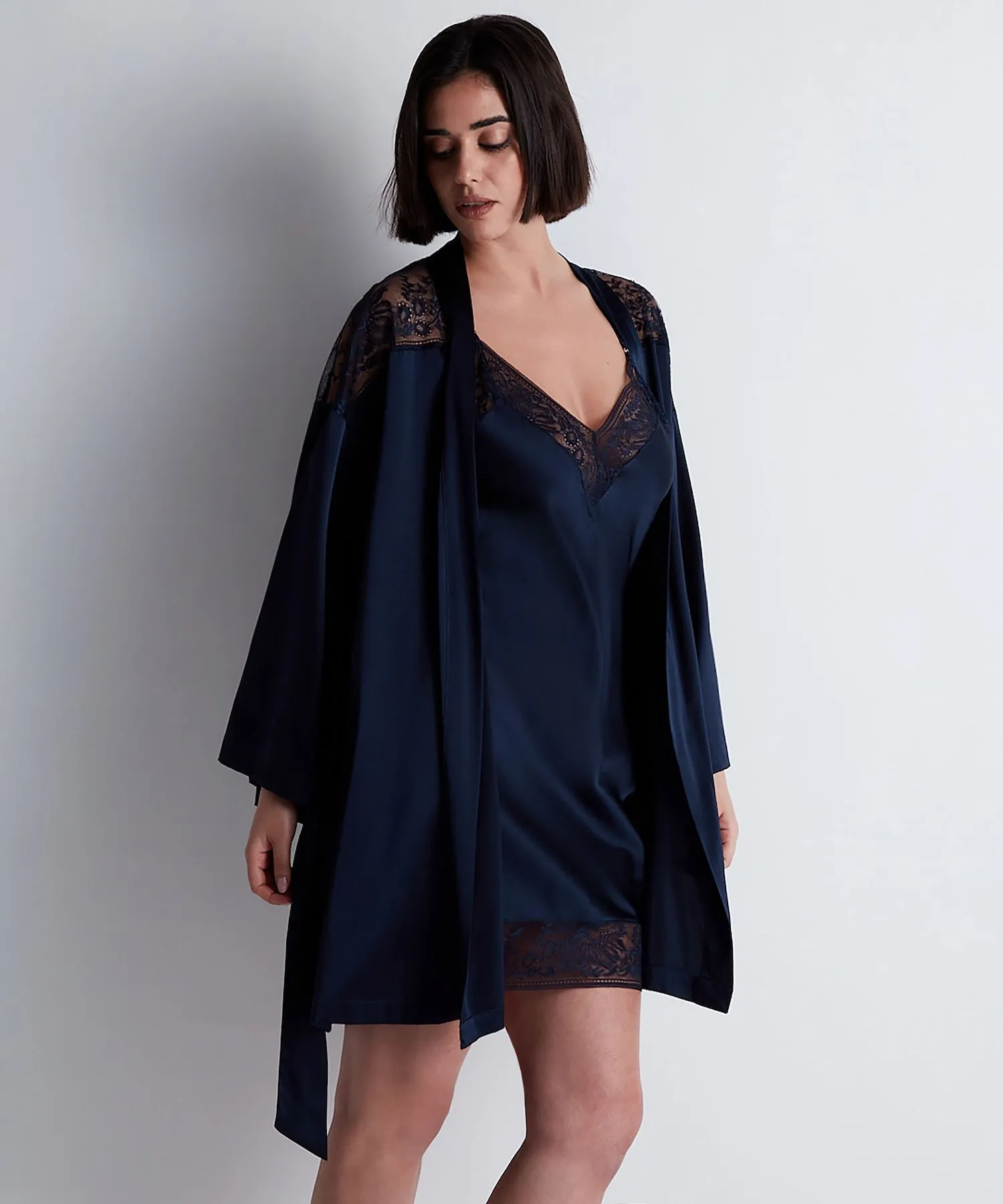 Aubade Midnight Whisper Short Kimono