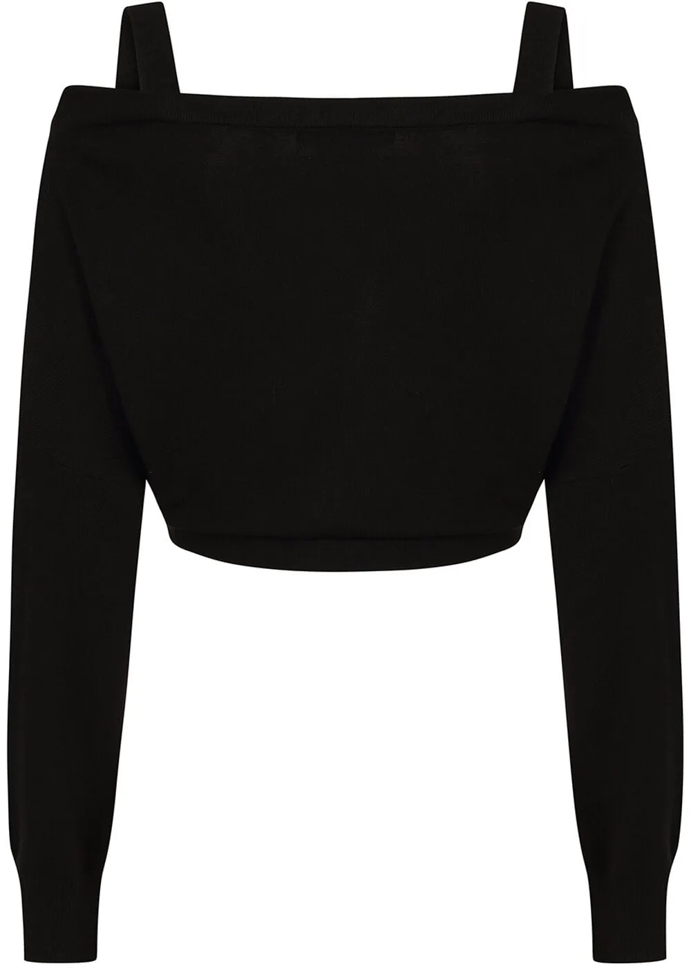 Banned Alternative Ligeia Skeleton Cardigan Black