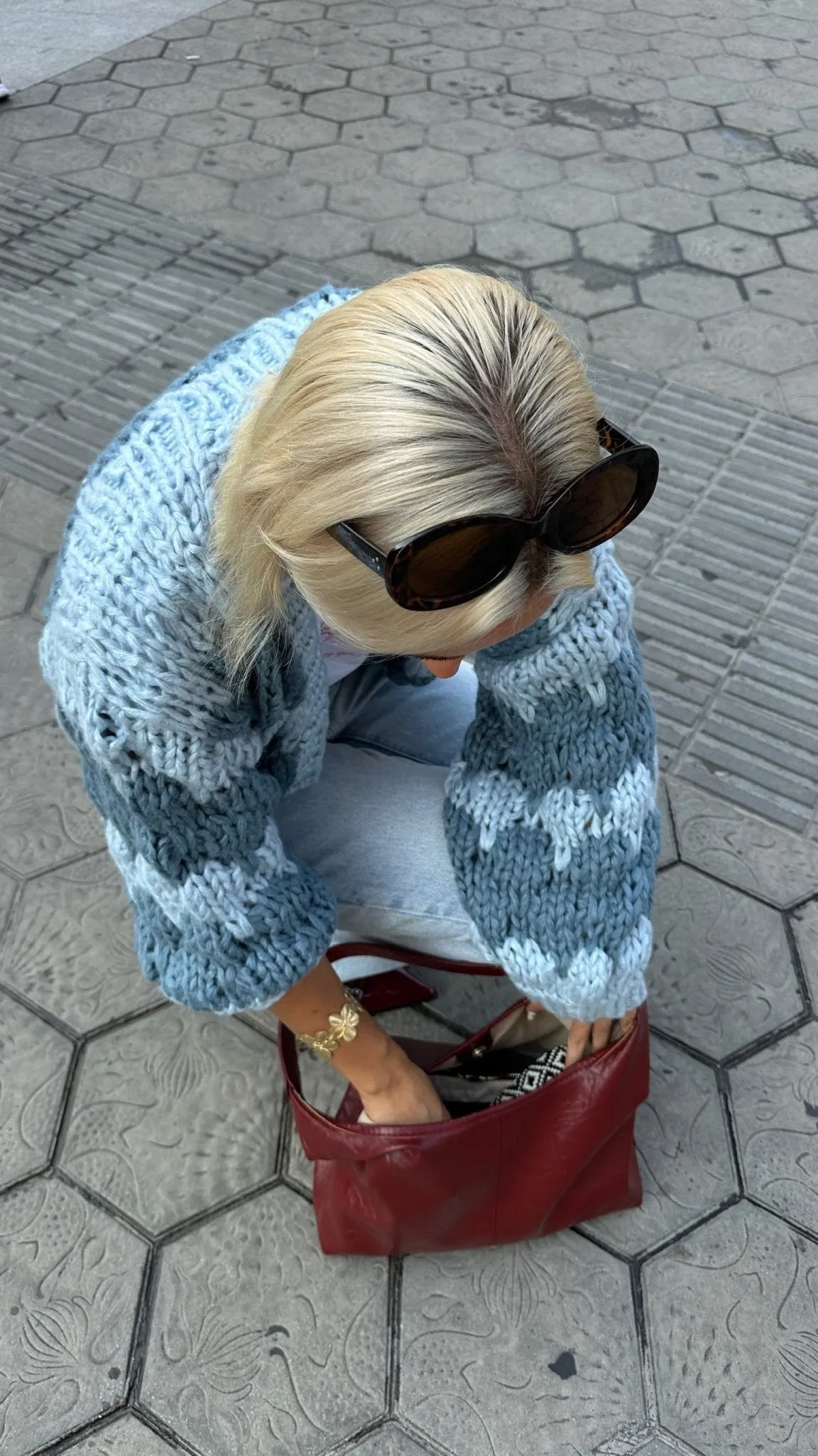 Blueberry Pie Hugs and Kisses Cardigan