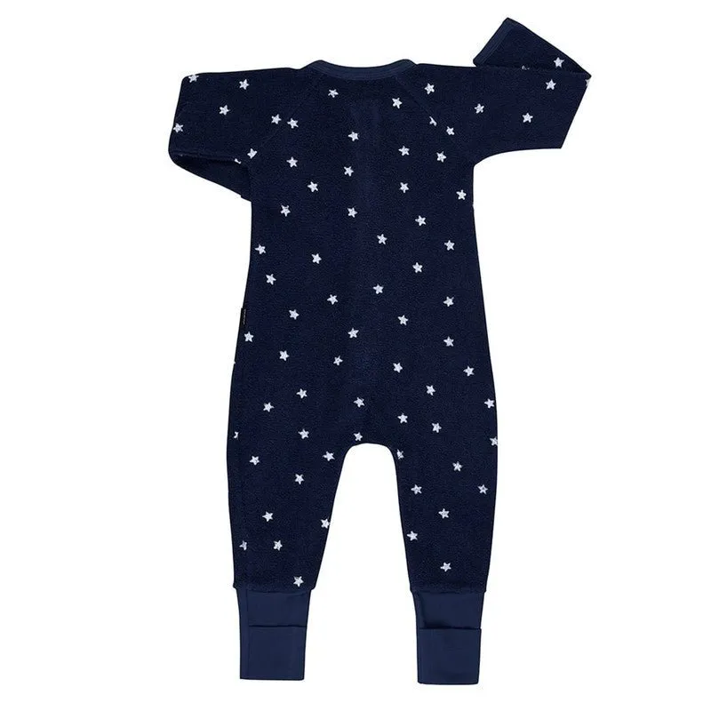 BONDS Poodlette Zip Wondersuit - Star Shine Black Sea