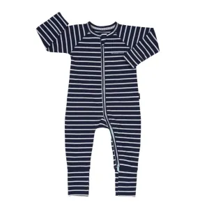 BONDS Zip Wondersuit Black Sea / White