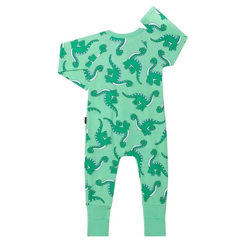 BONDS Zip Wondersuit - Brachio Roar Us Green