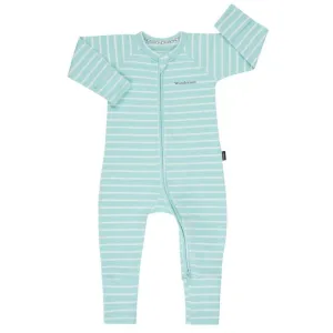 BONDS Zip Wondersuit Jasmint / White