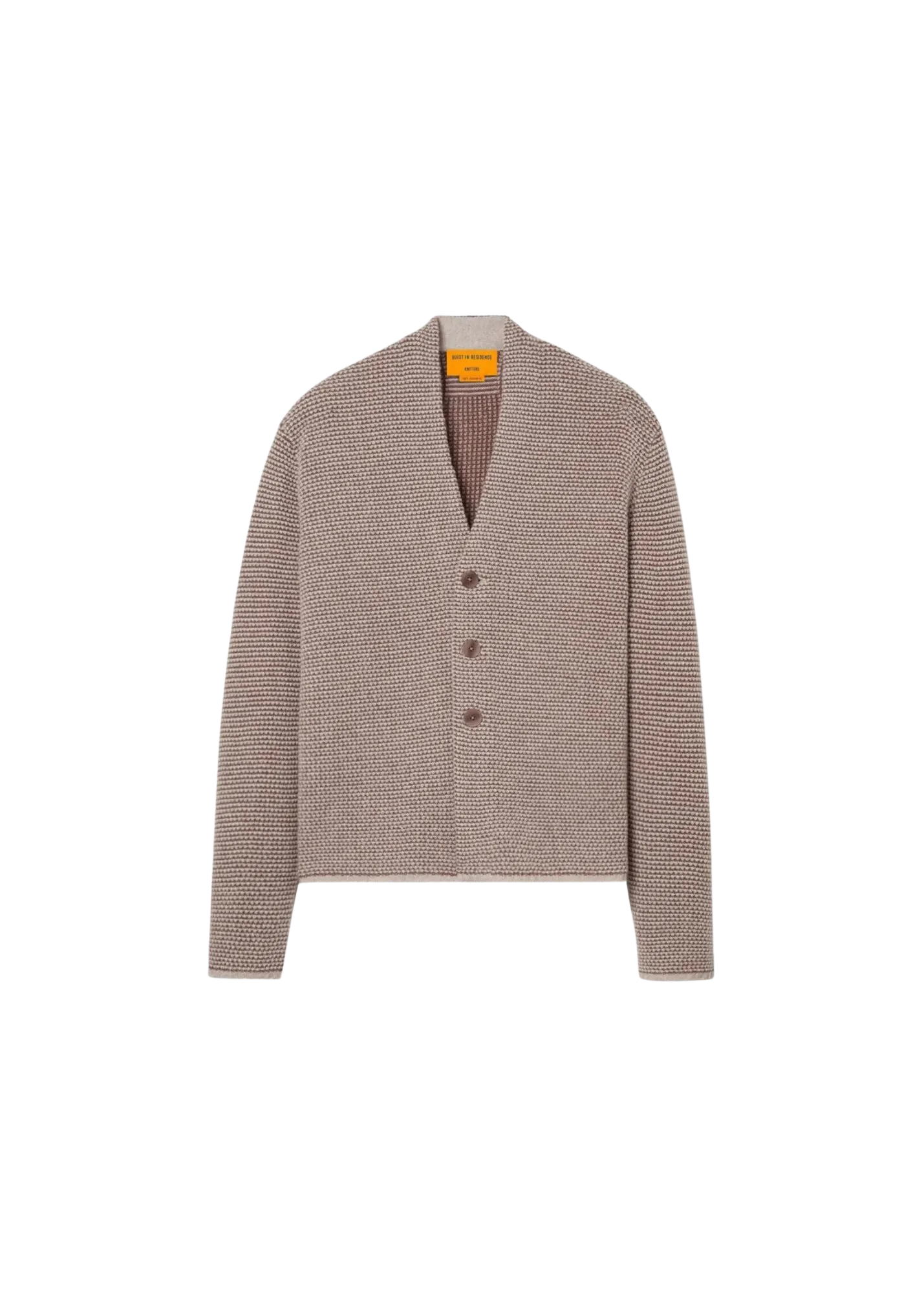 Boucle Everywear Cardigan in Almond/Oatmilk