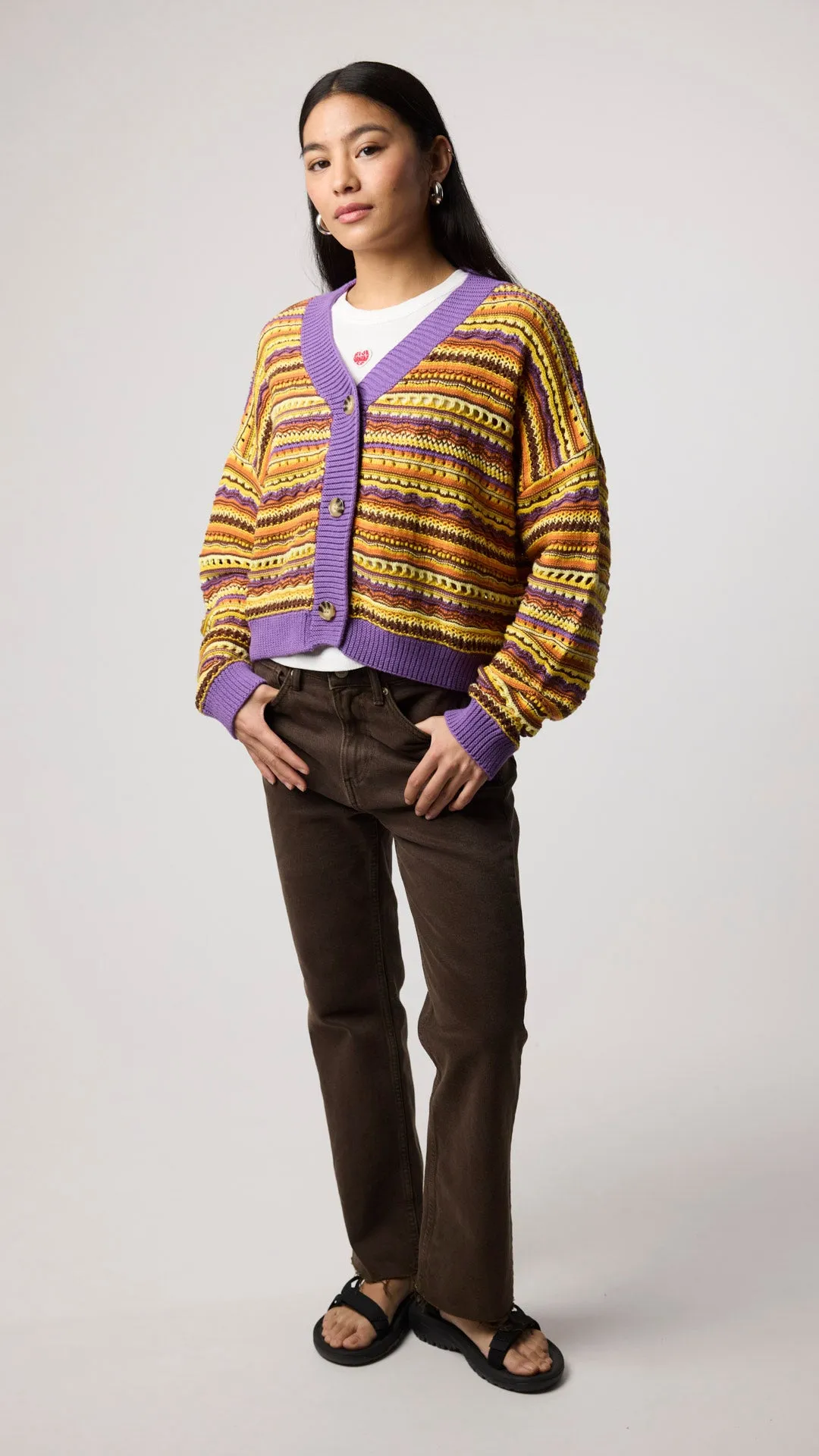 CÁRDIGAN MUJER LUPE MULTICOLOR