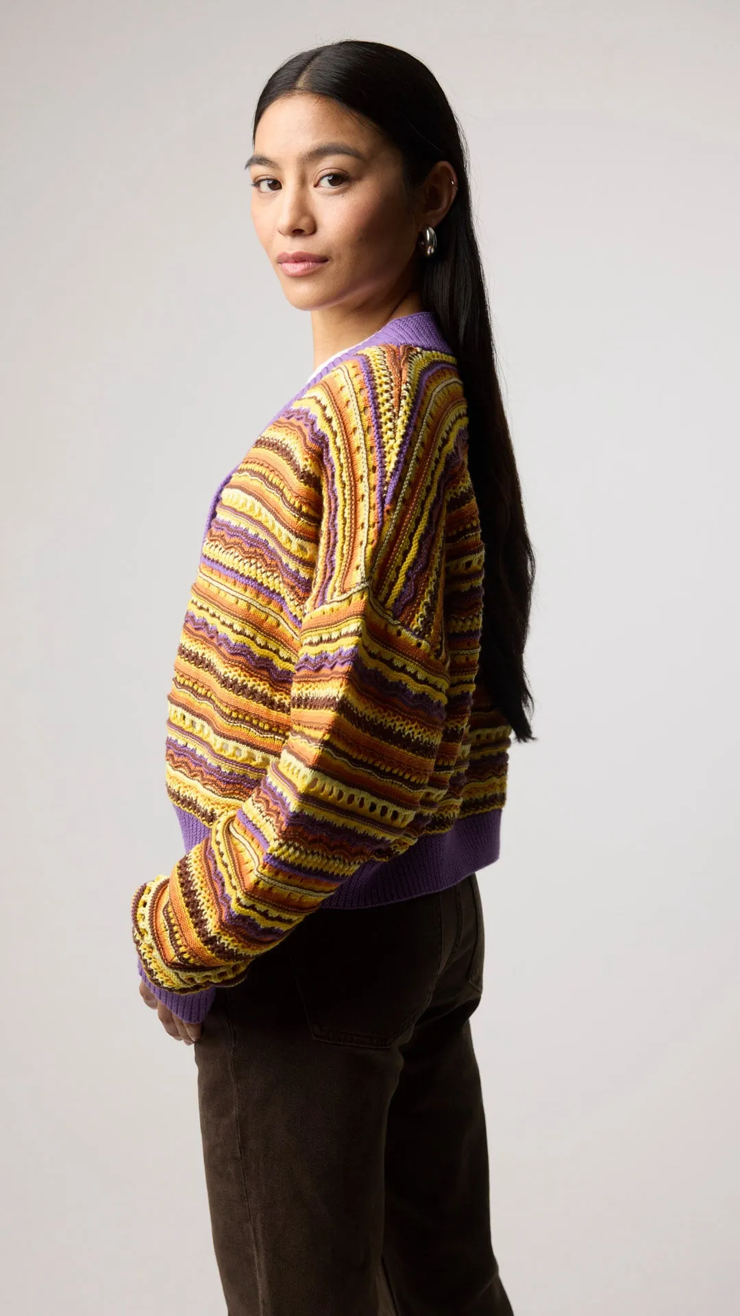 CÁRDIGAN MUJER LUPE MULTICOLOR