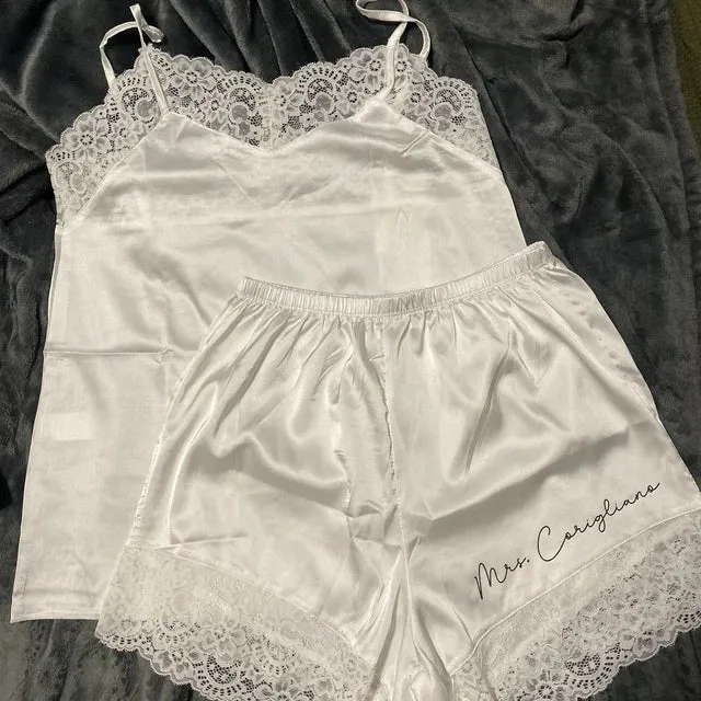 Custom Satin Pajama Set