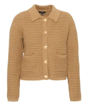 Dalia Cardigan in Camel