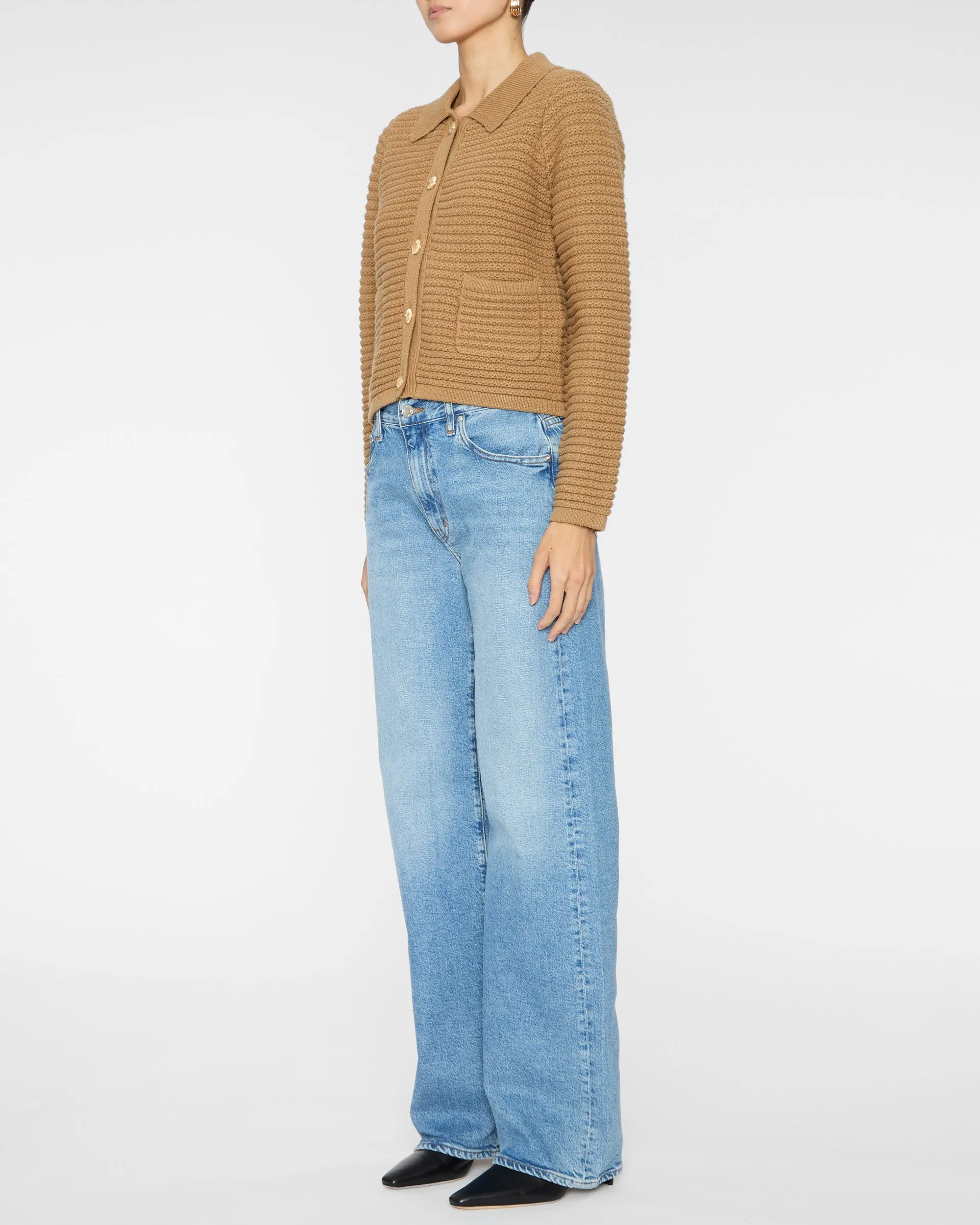 Dalia Cardigan in Camel