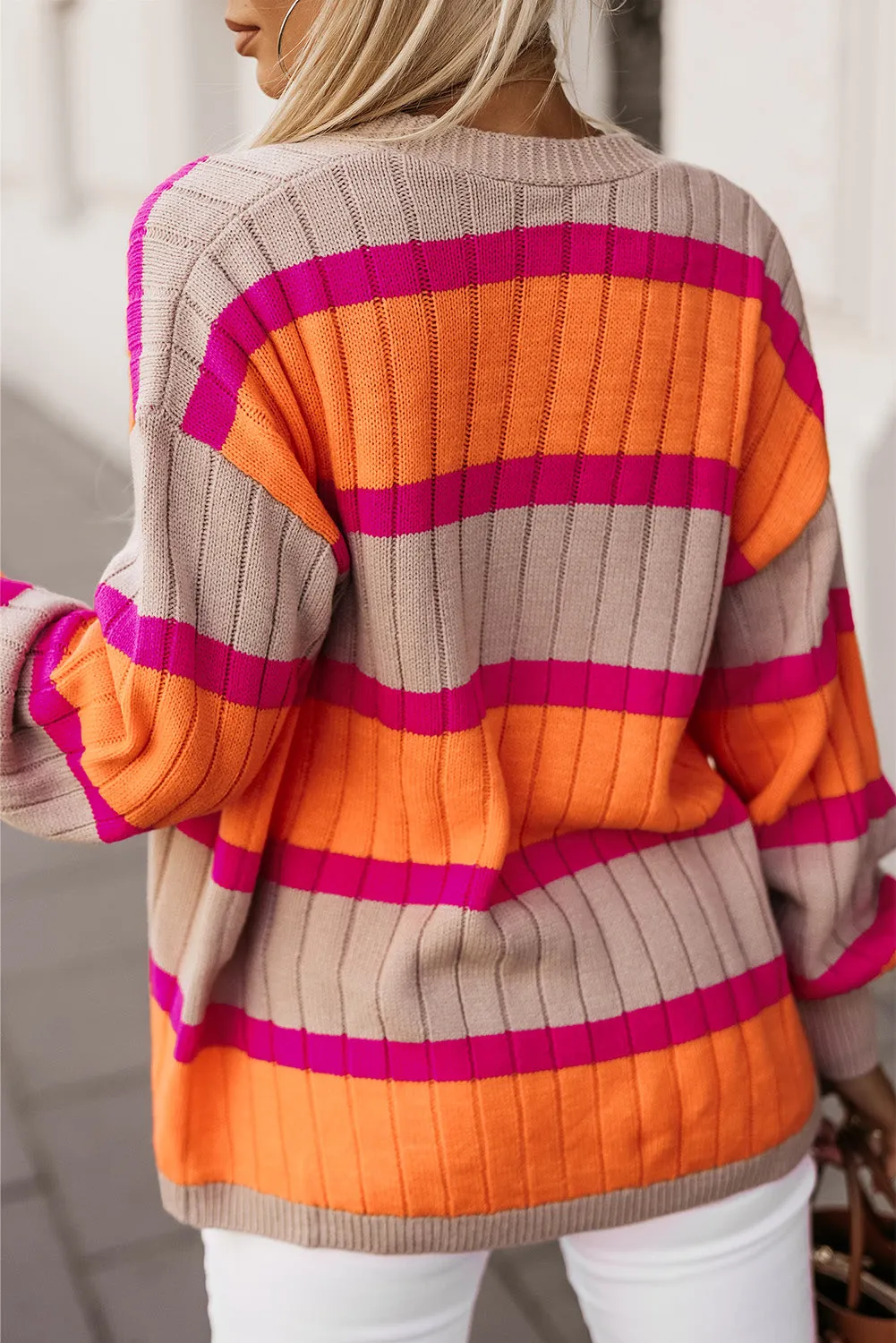 Drop Shoulder Slouchy Cardigan