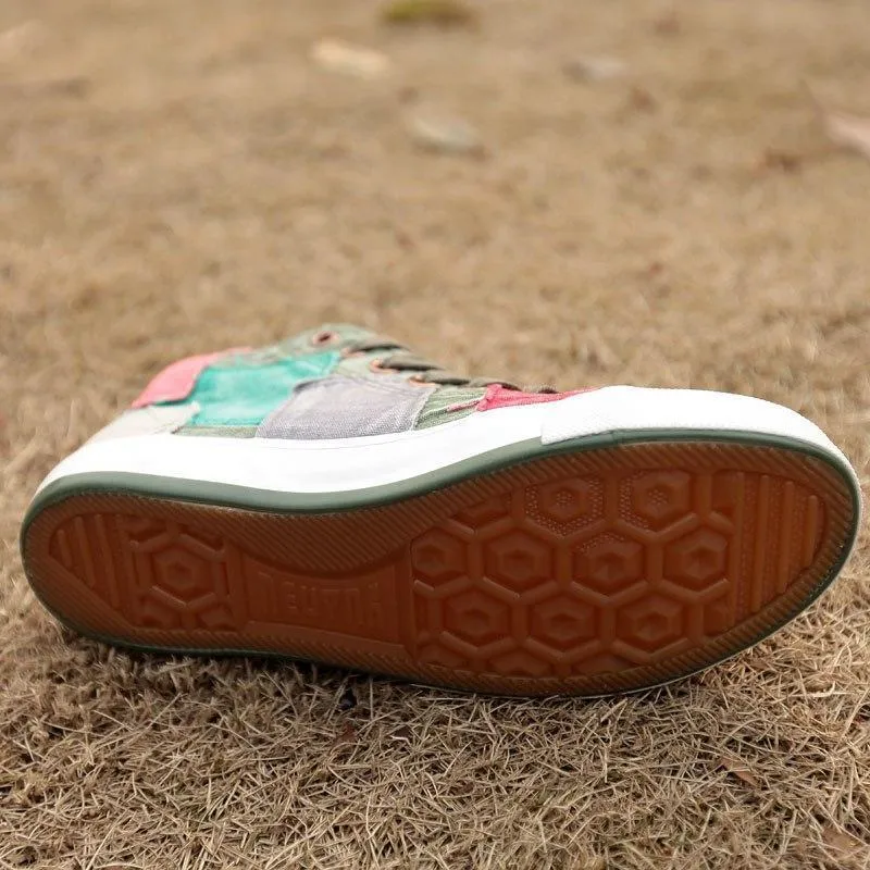Fashion Patchwork Sneakers