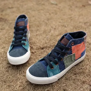 Fashion Patchwork Sneakers