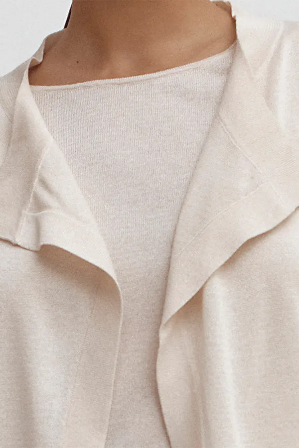 GABRIELLE IRIDESCENT KNIT CARDIGAN