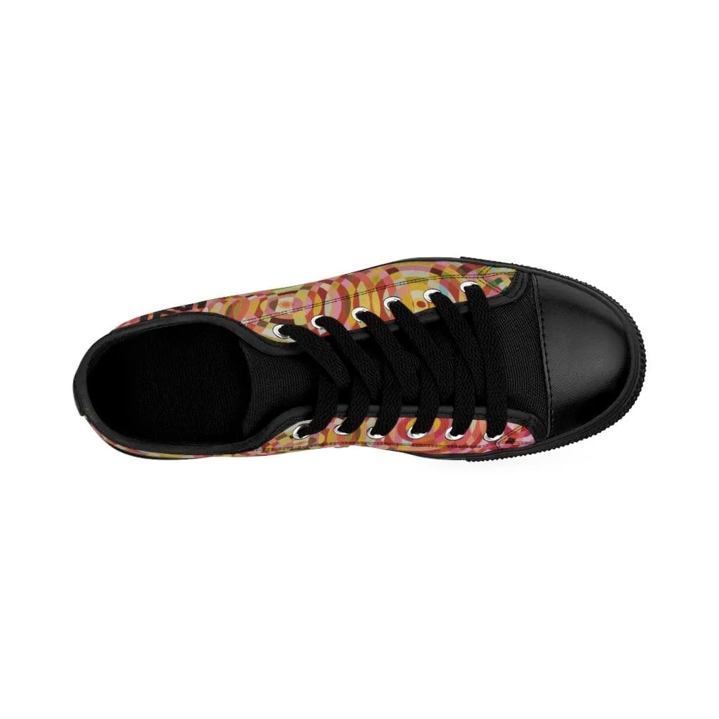Geometric Canvas Shoes