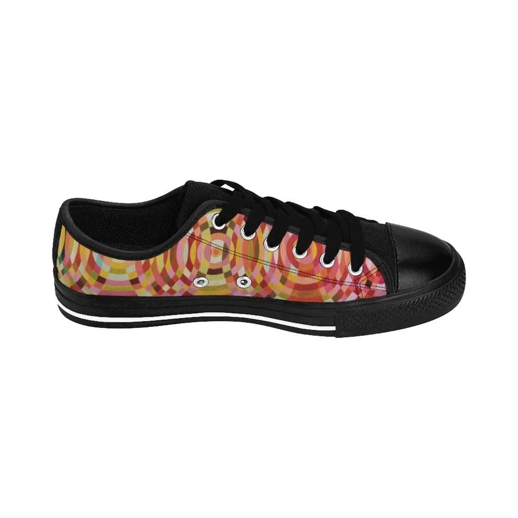 Geometric Canvas Shoes
