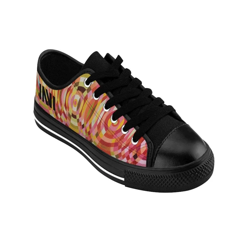 Geometric Canvas Shoes