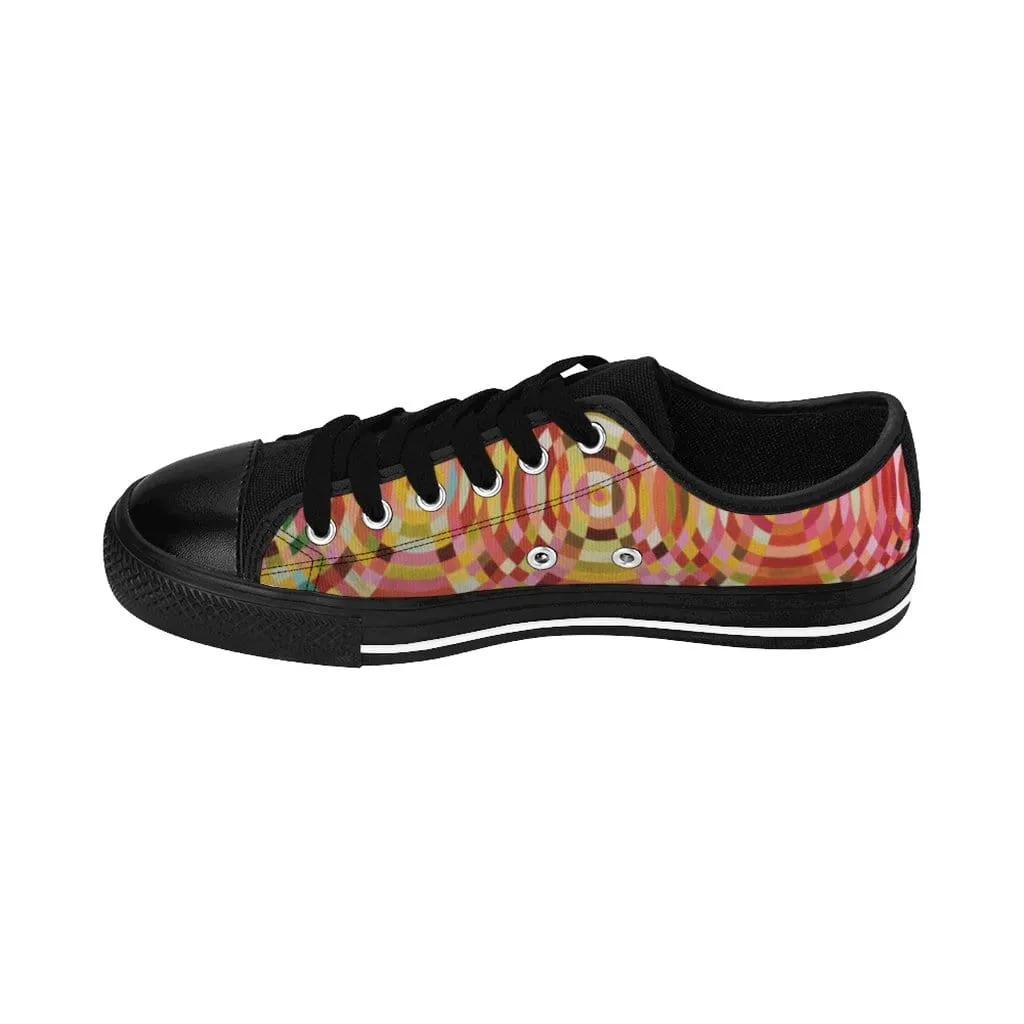 Geometric Canvas Shoes