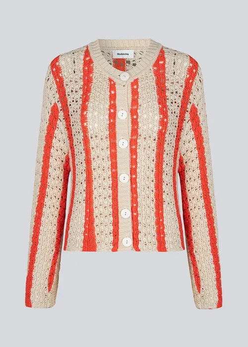 HobbsMD Cardigan - Summer Sand Flame