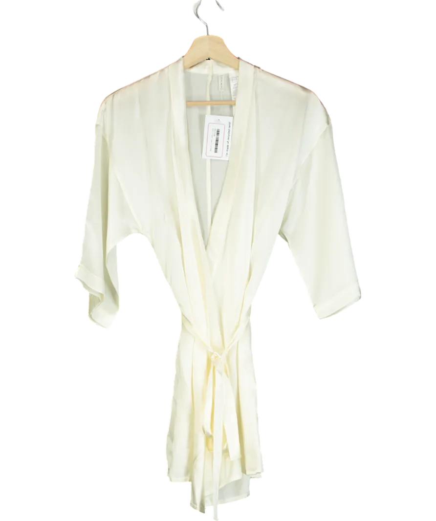 Intimissimi Cream Silk Kimono UK S/M