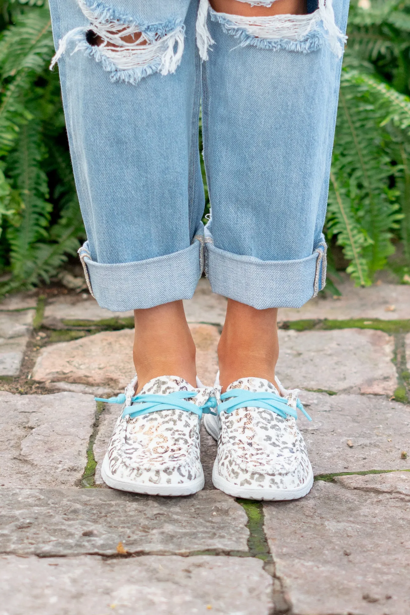 Jazzy Canvas Boat Shoe Sneakers - White