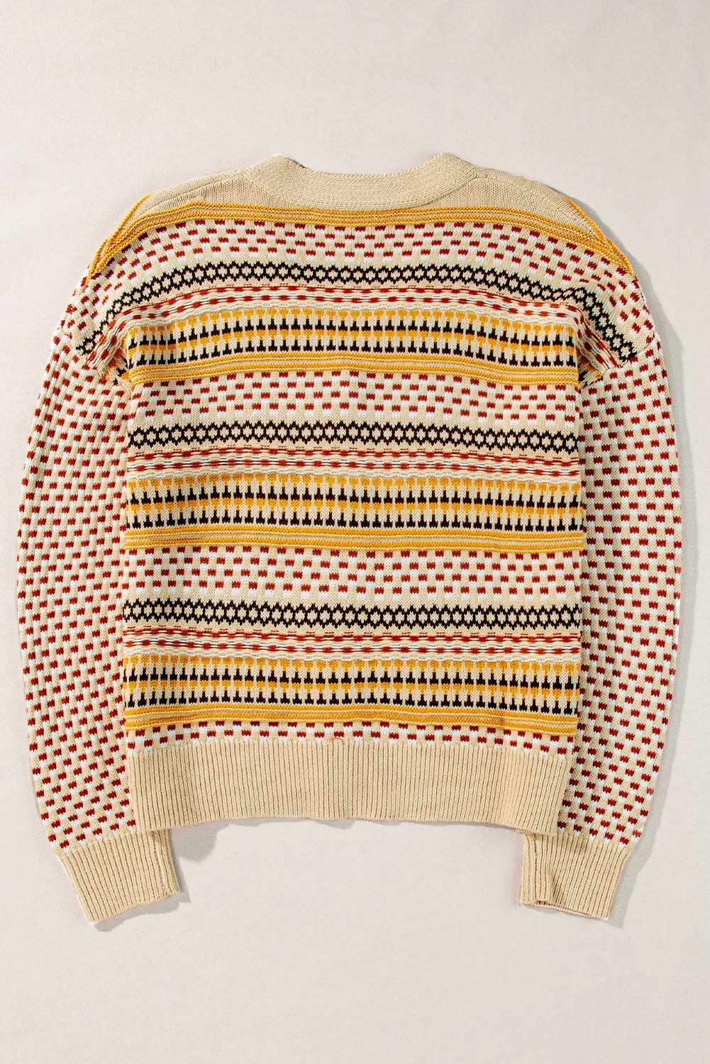 KaleaBoutique Stylish Buttoned V Neck Cropped Cardigan