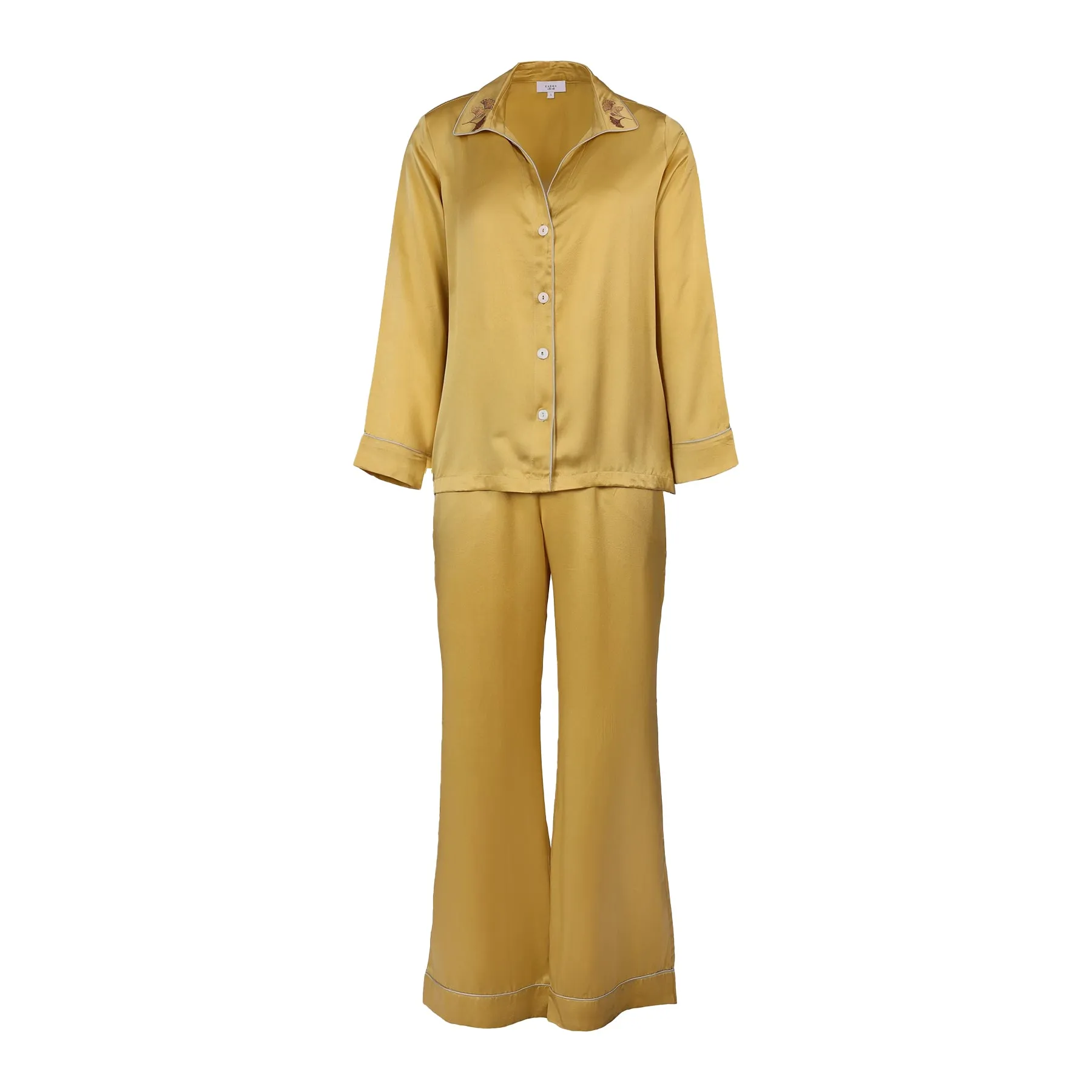 Karma On The Rocks Silk Tokyo Pyjamas