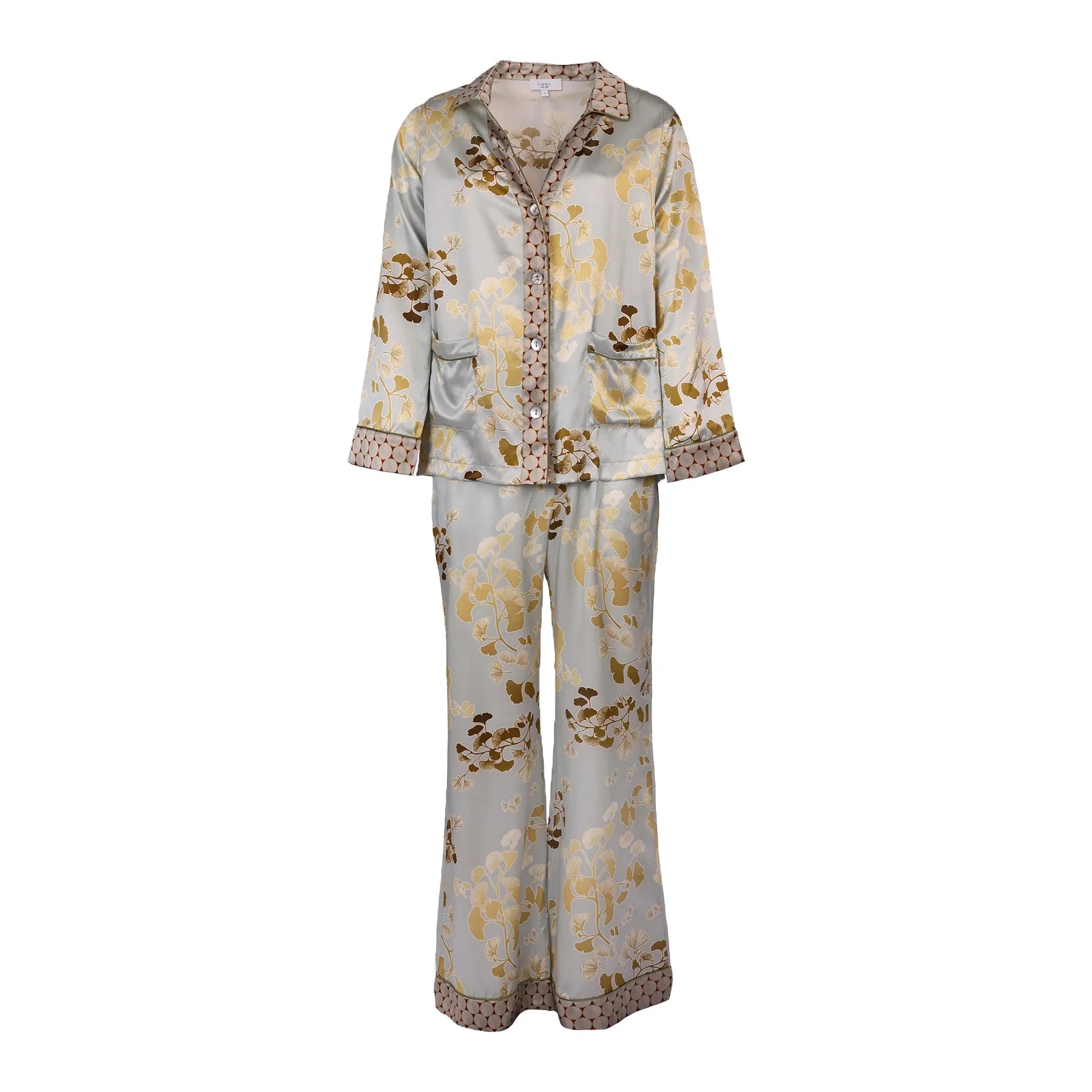 Karma On The Rocks Silk Tokyo Pyjamas