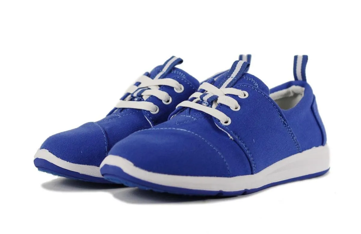 Kids Toms Del Rey Sneaker Blue Canvas