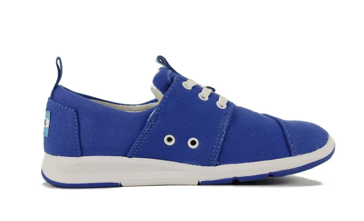Kids Toms Del Rey Sneaker Blue Canvas