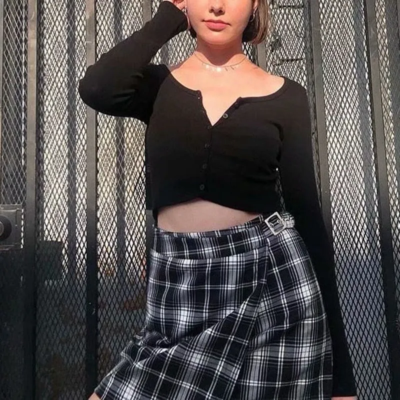 Knitted Crop Cardigan