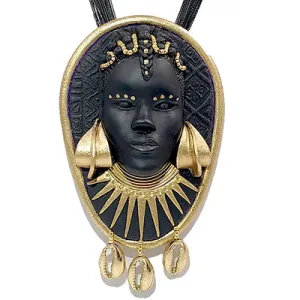 Maruvian Woman Series Necklace/Brooch (Gold Princess) by Dianne Hayes Quarles