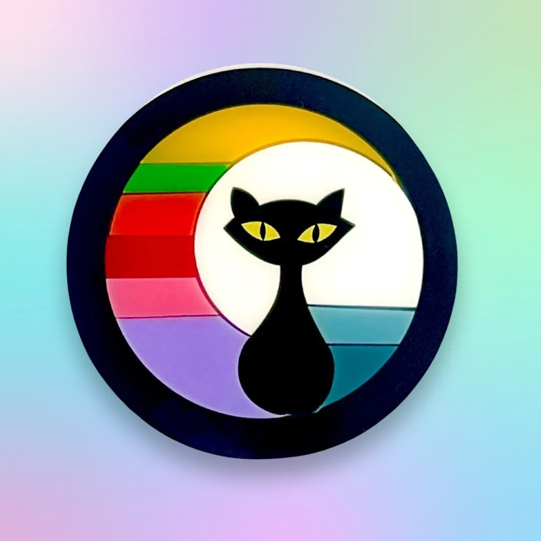 Max the vibrant  🌈 - brooch