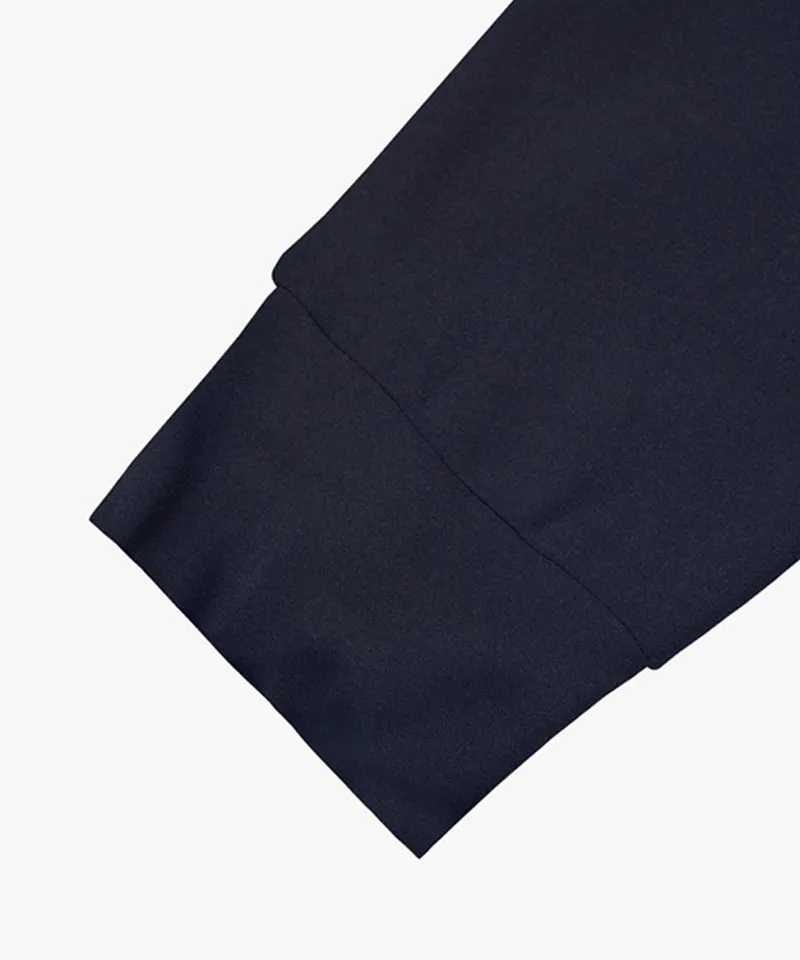 MCC Men's Stretch L/S Polo Shirt - Dark Navy