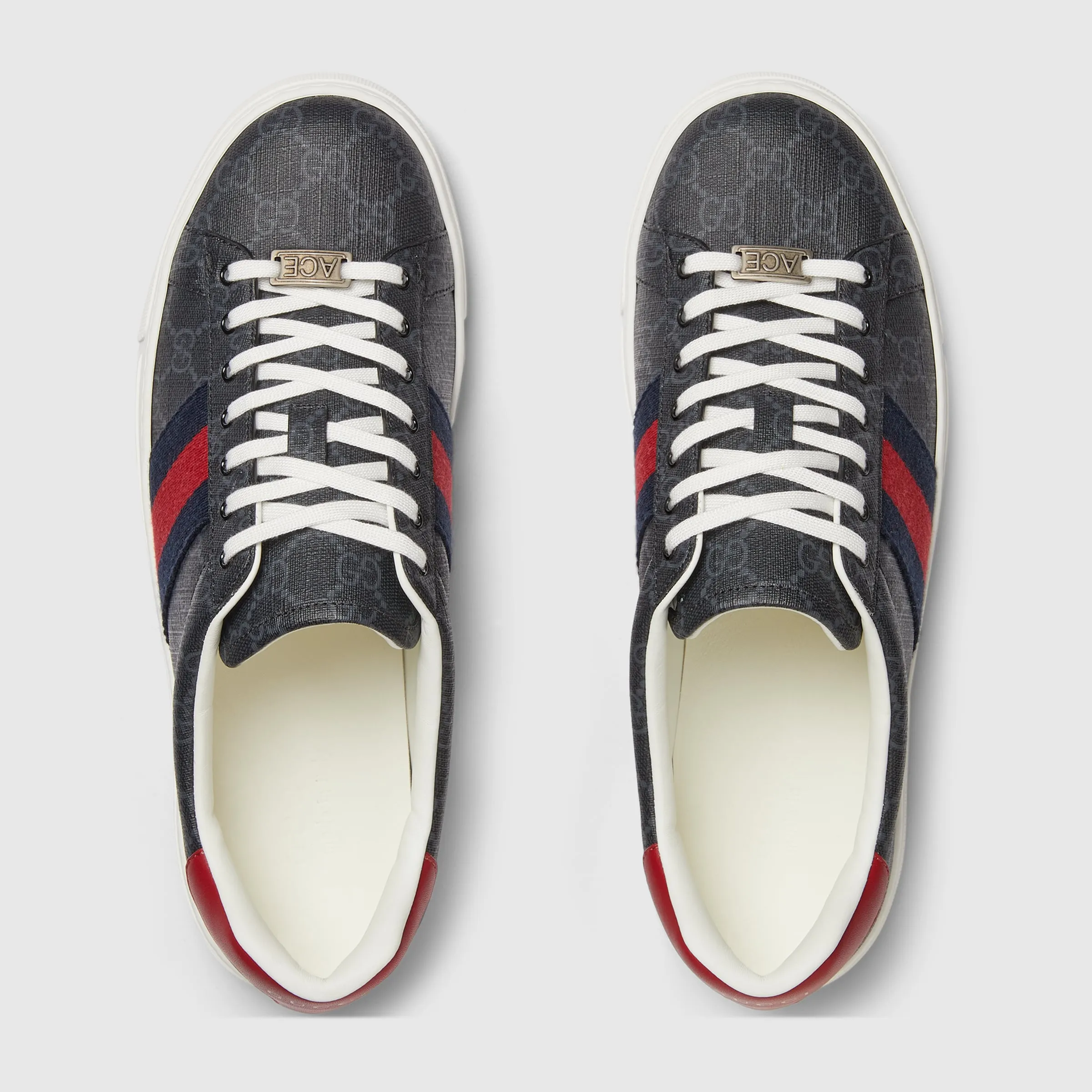 Men's Gucci Ace Sneaker With Web