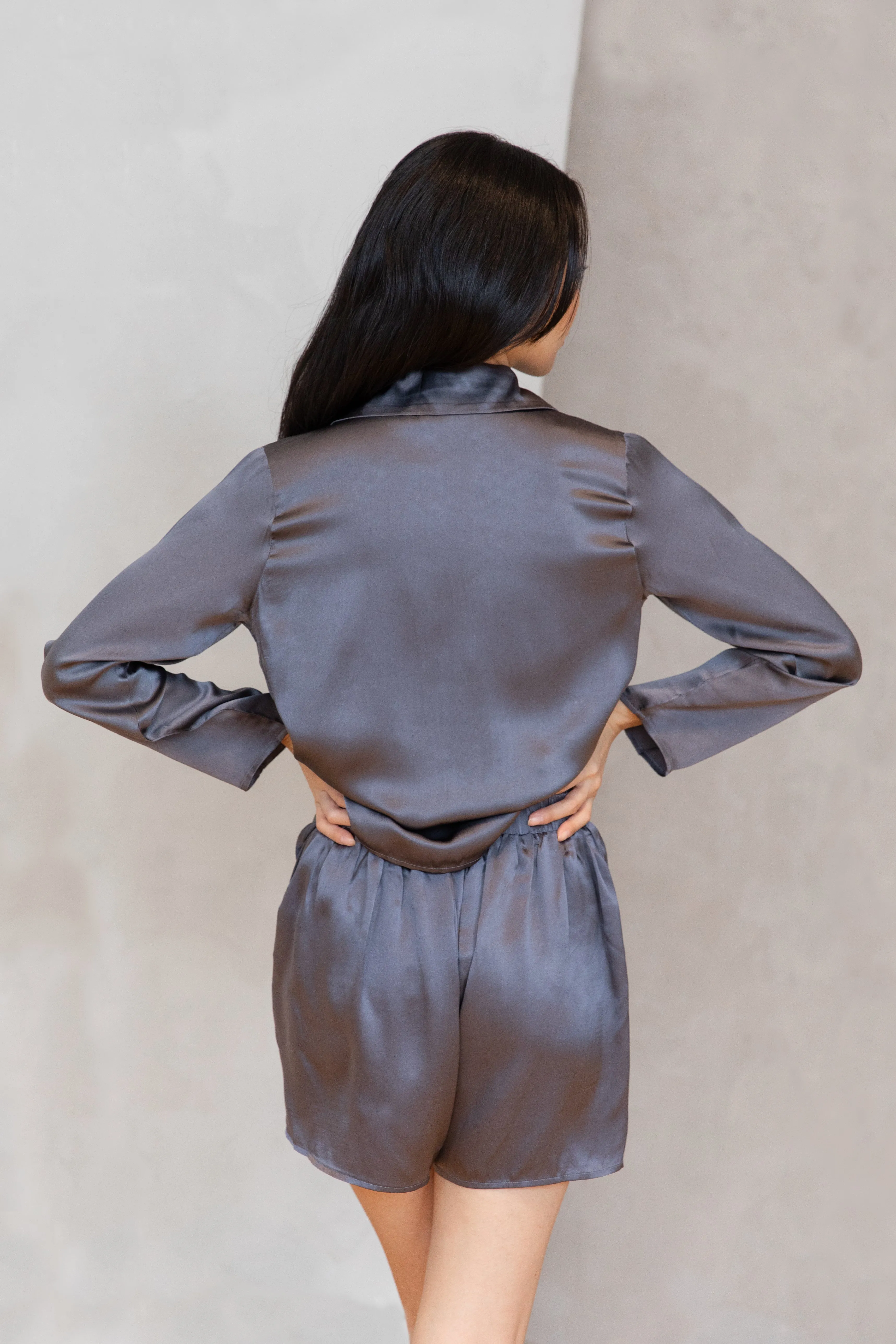 Mulberry Silk Long Sleeve Set