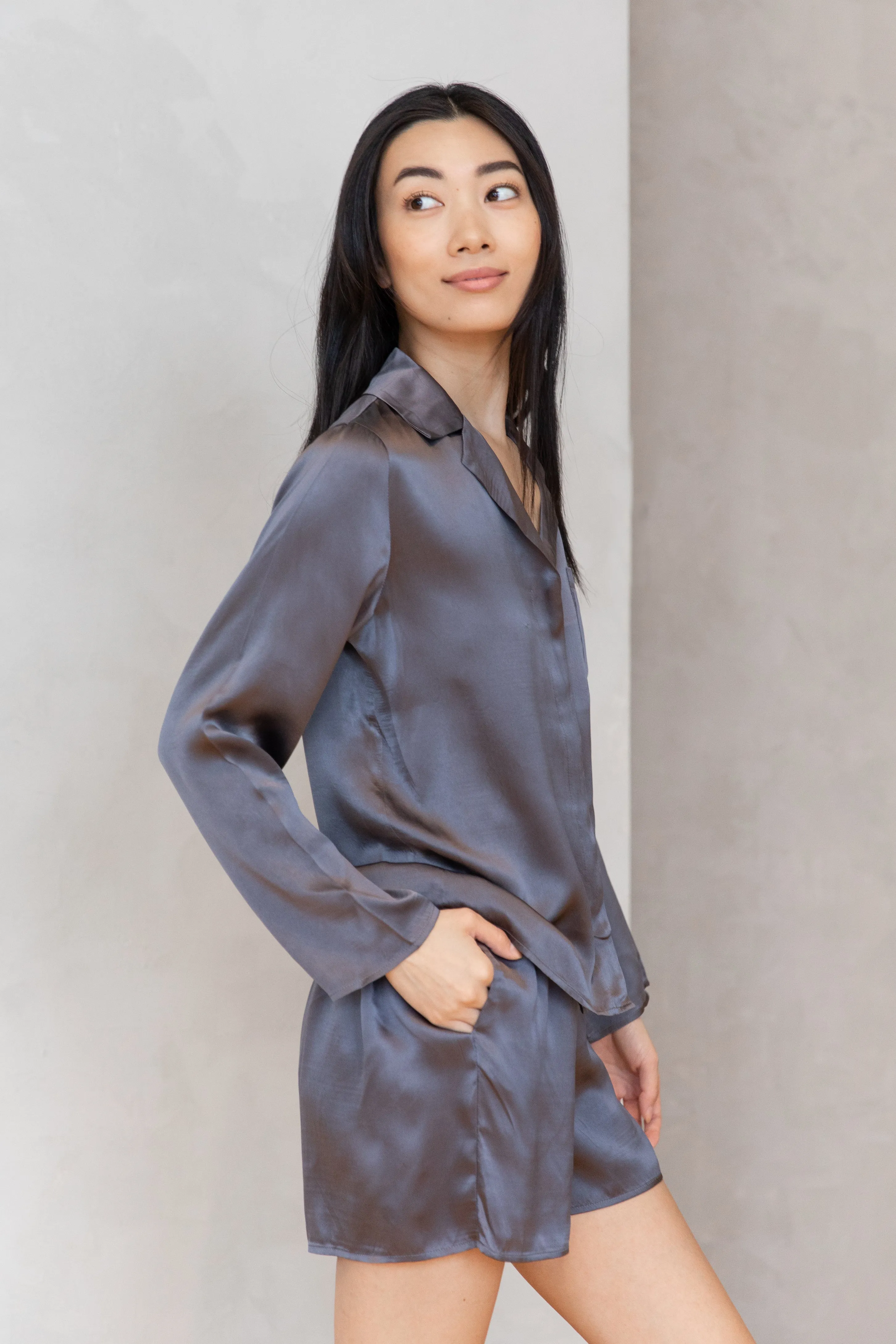 Mulberry Silk Long Sleeve Set