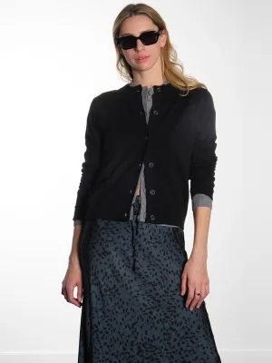 Nor Short Cardigan - Black