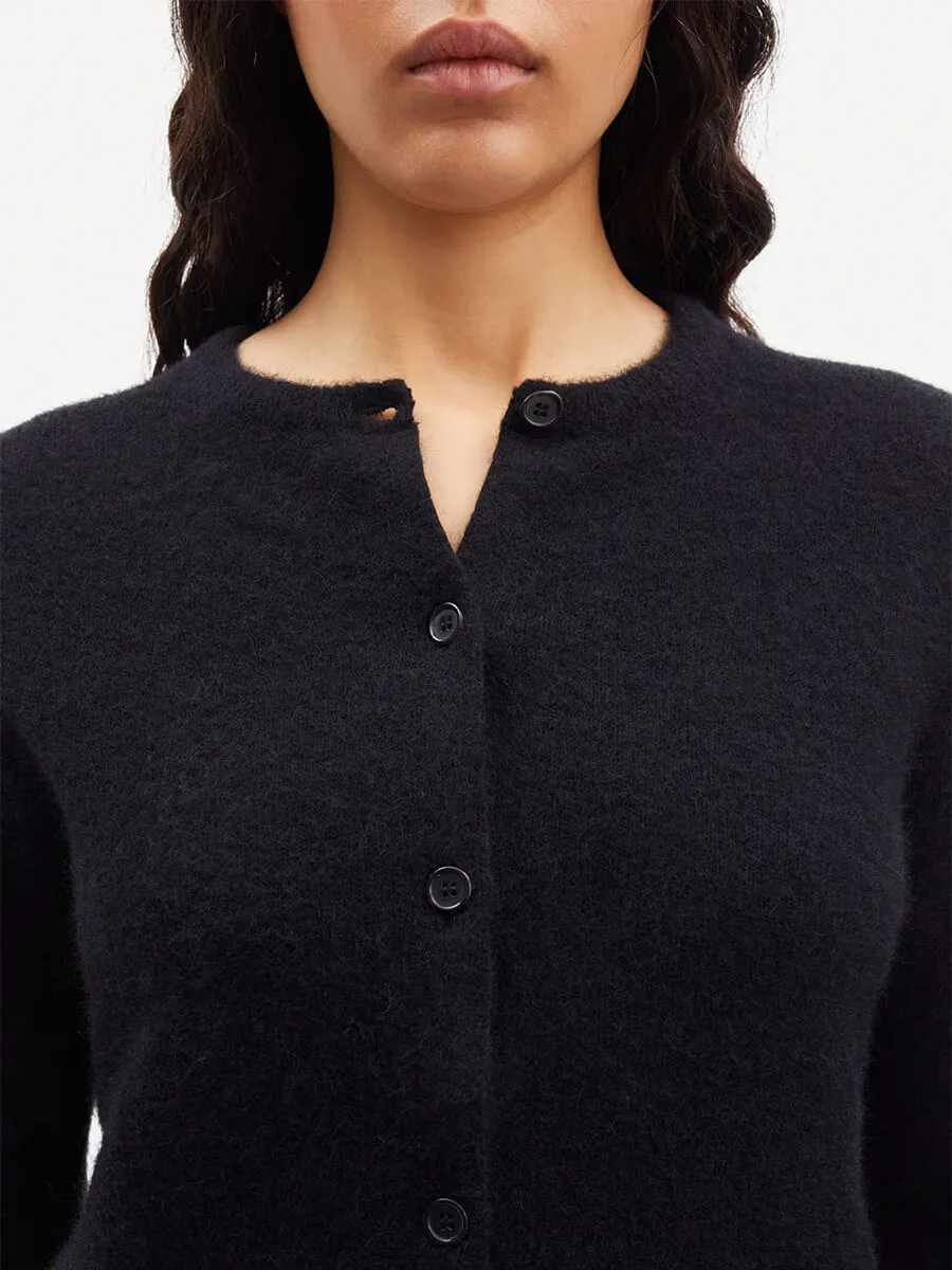 Nor Short Cardigan - Black