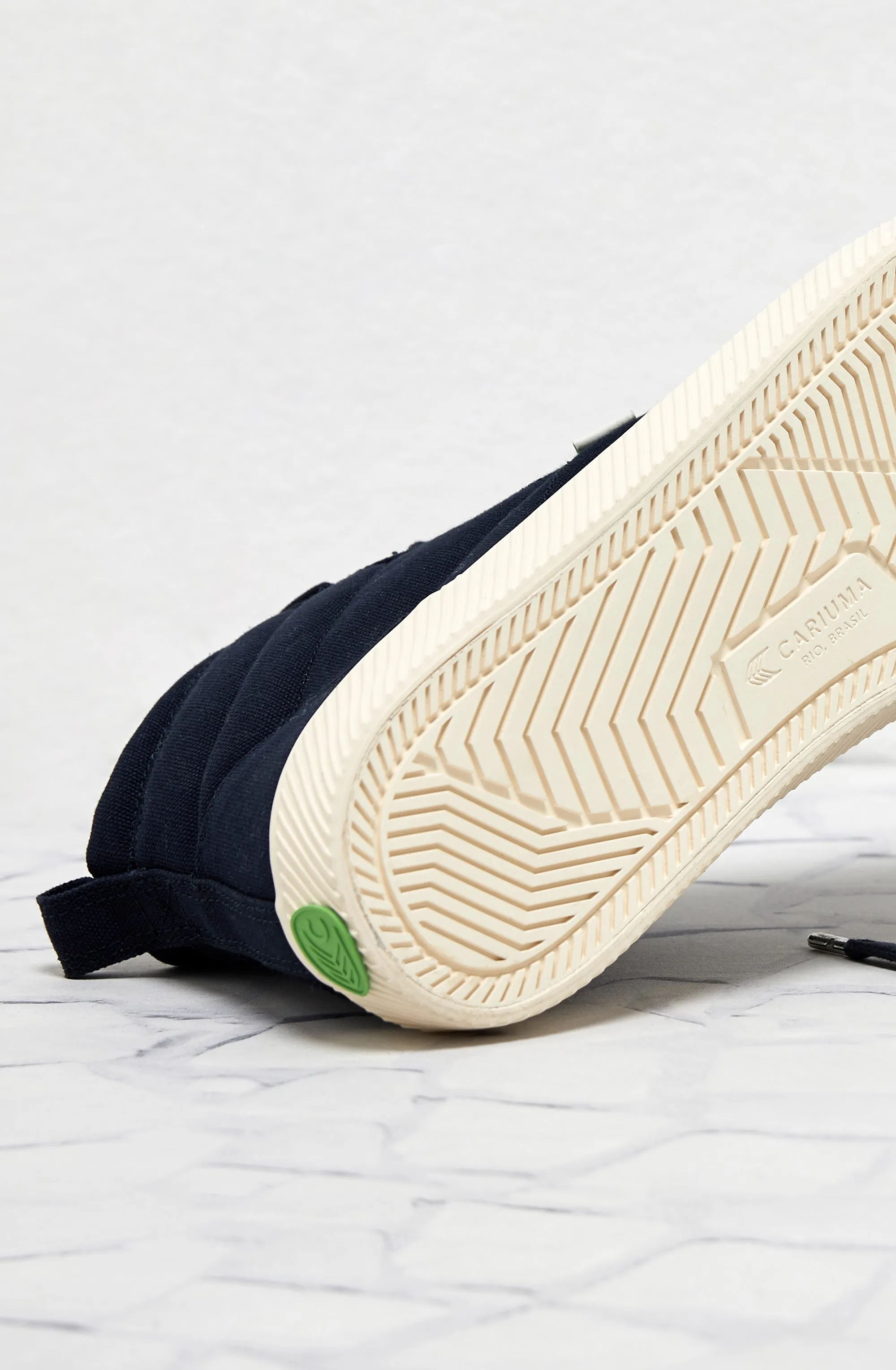 OCA High Navy Canvas Sneaker Women