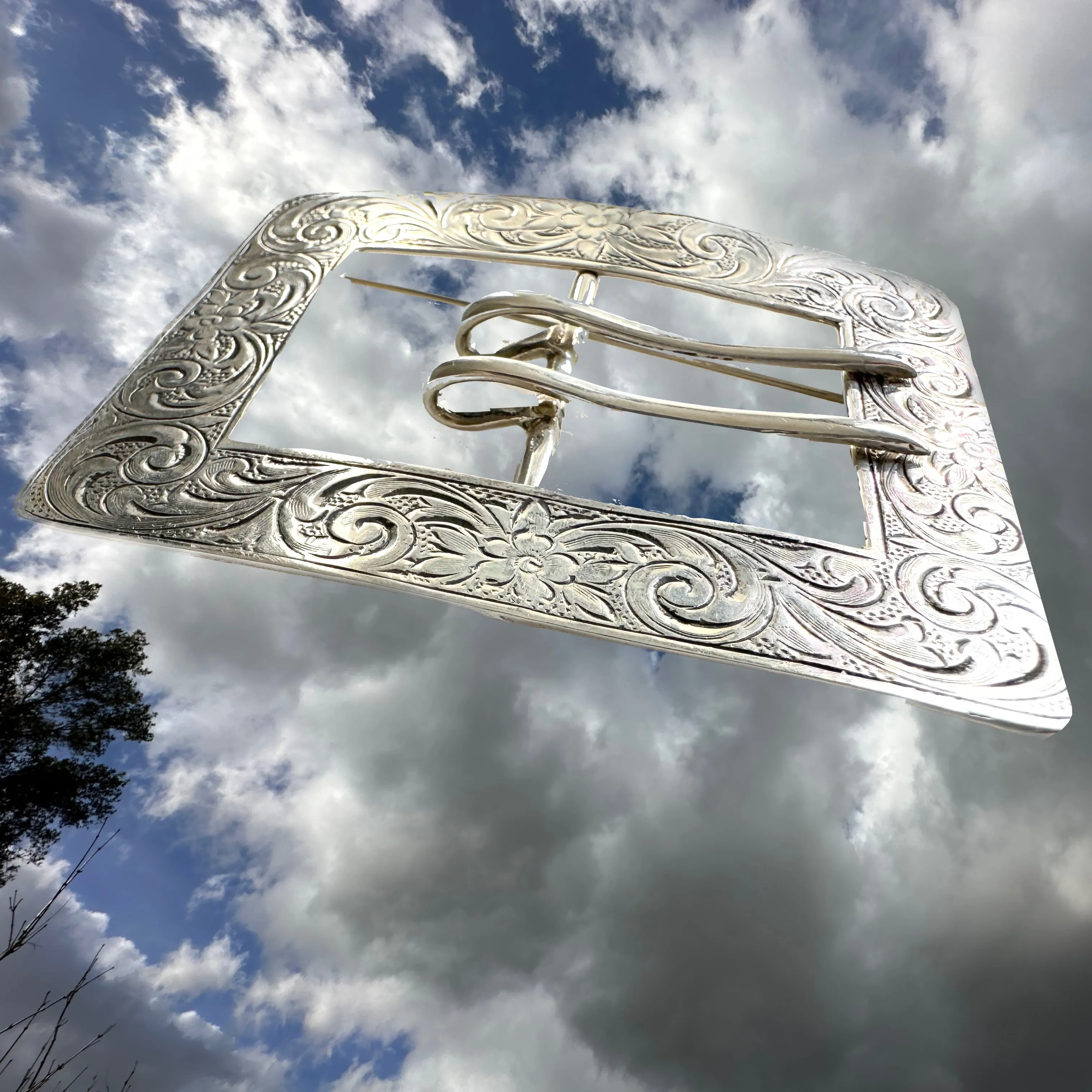 "The Emperor's New Belt" Brooch