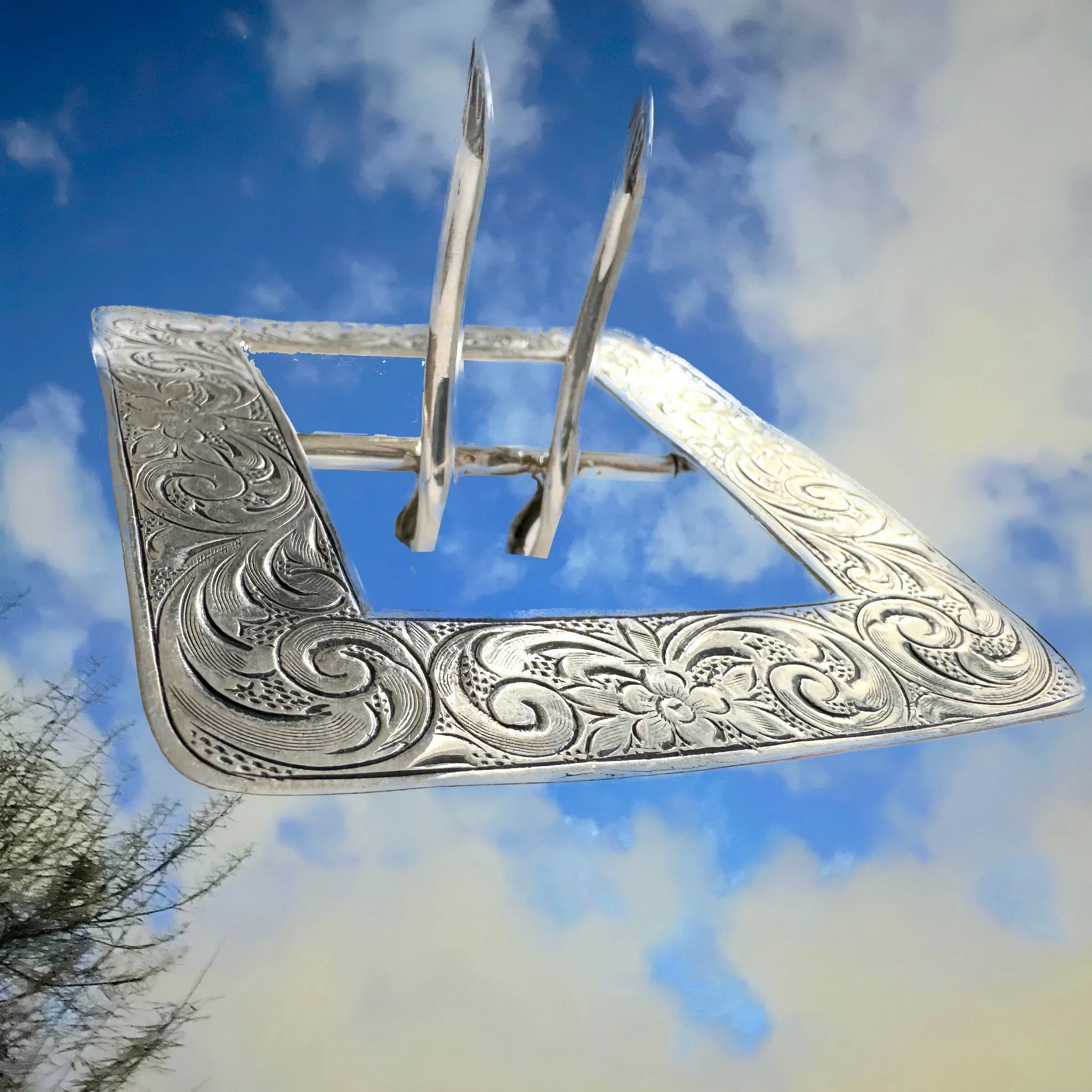 "The Emperor's New Belt" Brooch
