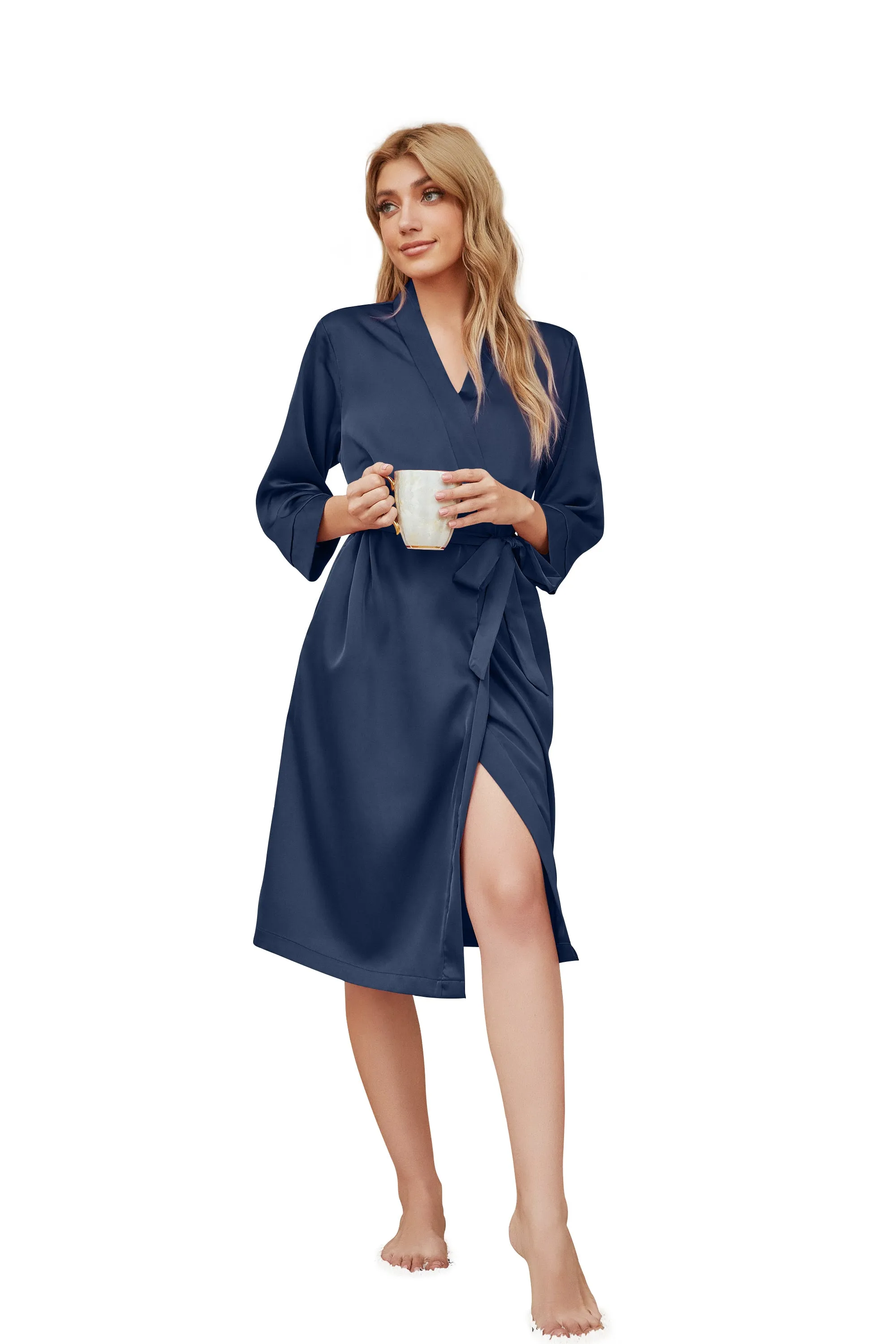 Satin Silk Robes Sleepwear